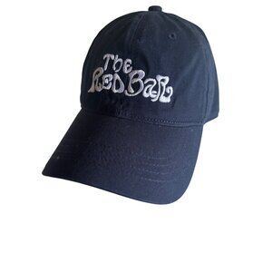 The Red Bar Navy Blue Adjustable Baseball Cap Grayton Beach FL Vacation Beach